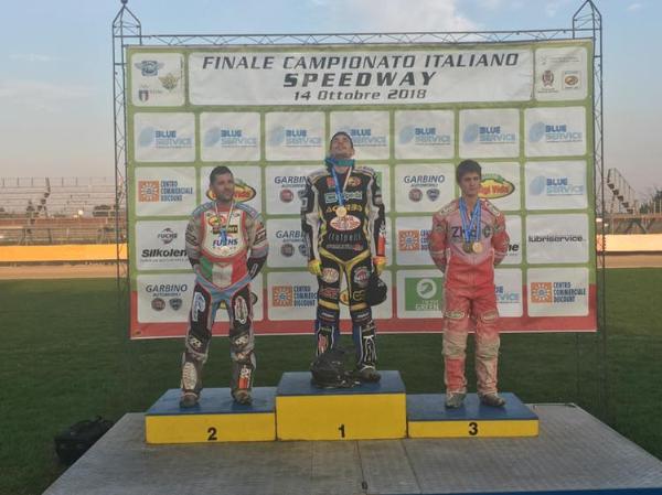 Paco Castagna Campione Italiano Speedway 2018